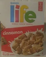 Life whole grain cereal cinnamon