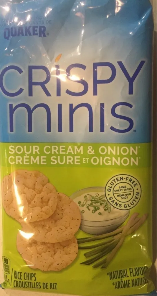 Crispy Minis - sour cream & onion