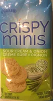Crispy Minis - sour cream & onion