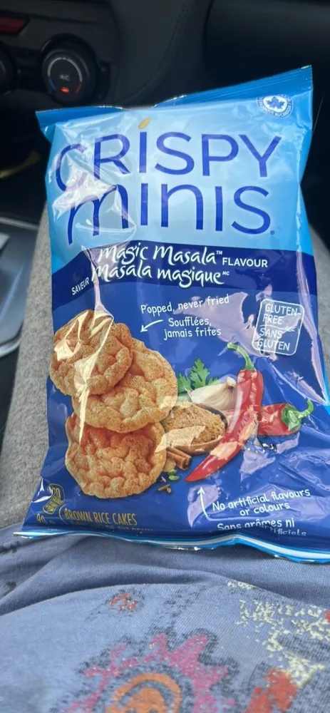 magic masala brown rice cakes