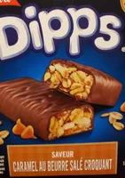 Barre Dipps caramel au beurre salé croquant