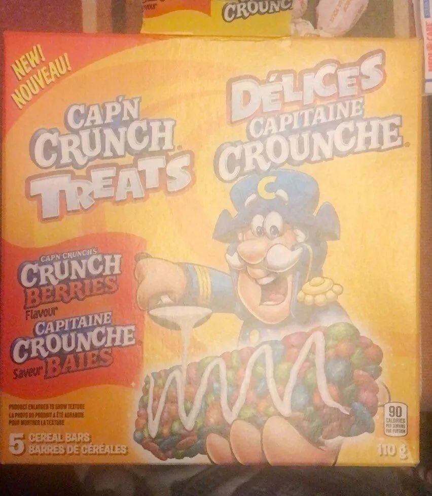 Cap’n crunch berries flavour treats