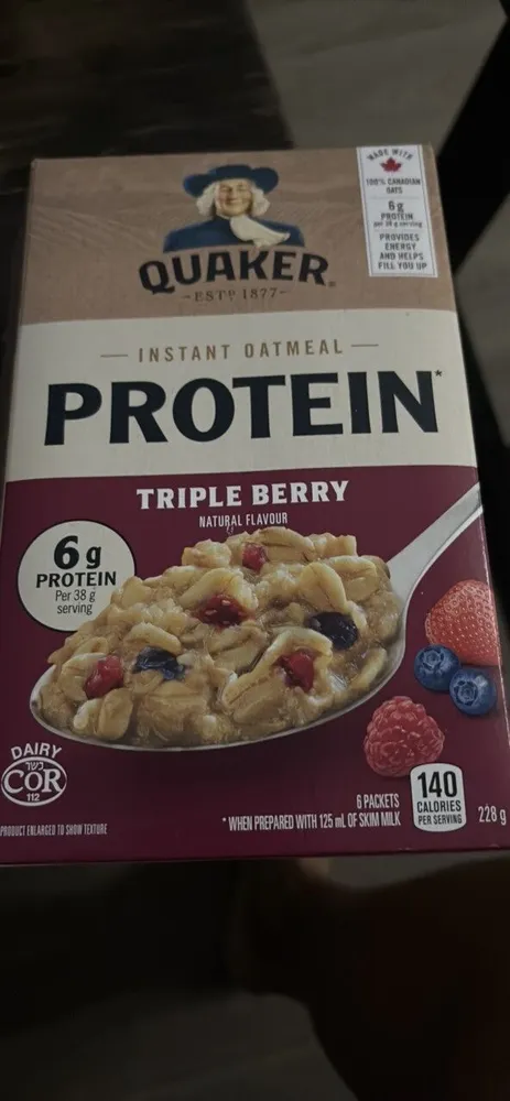Instant Oatmeal High Protein