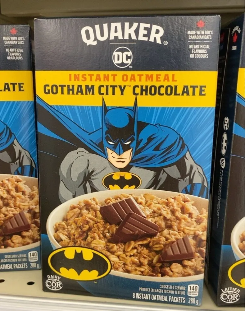 Instat Oatmeal Gotham City
