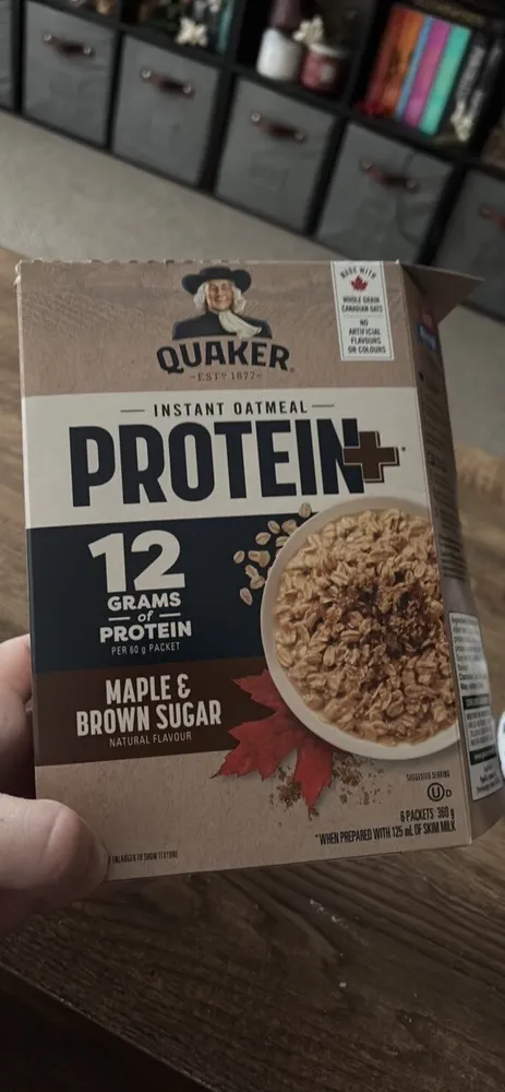 Instant Oatmeal Maple & Brown Sugar