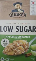 Instant Oatmeal Low Sugar Apples & Cinnamon