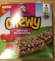 Chewy croustade aux framboises
