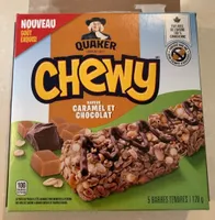 Chewy caramel et chocolat