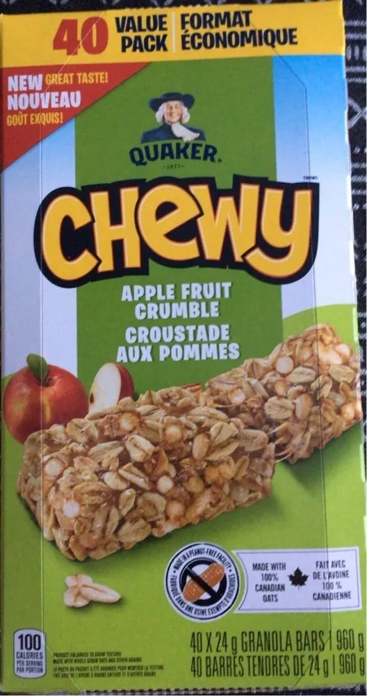 Chewy Apple Fruit Crumble