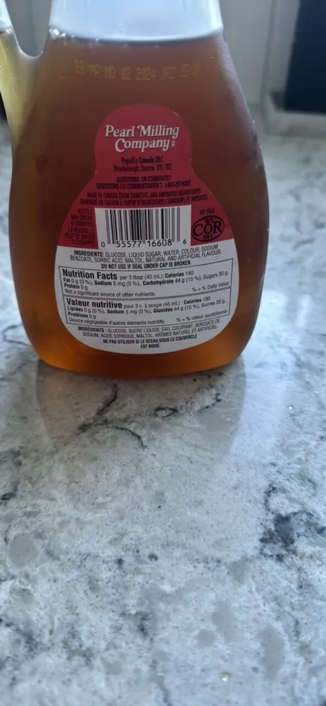 Butter Flavour Syrup