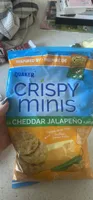 CRISPY minis Cheddar Jalapeño Brown Rice Cakes