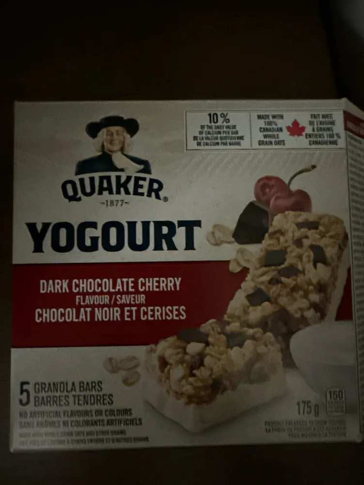 Yogourt Granola Bar