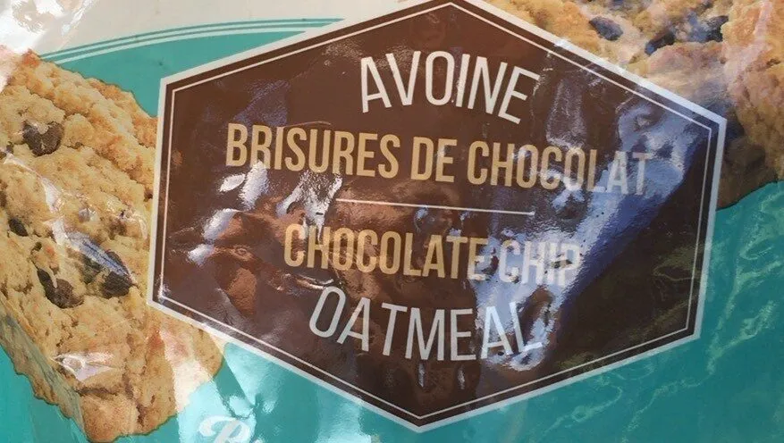 Avoine brisures de chocolat