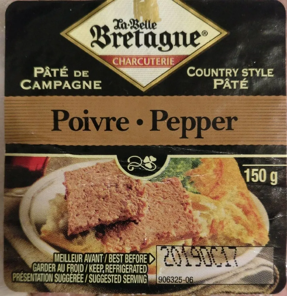 Pâté de Campagne au poivre