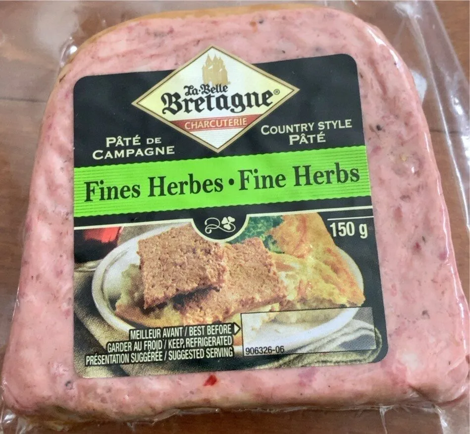 Country style pâté