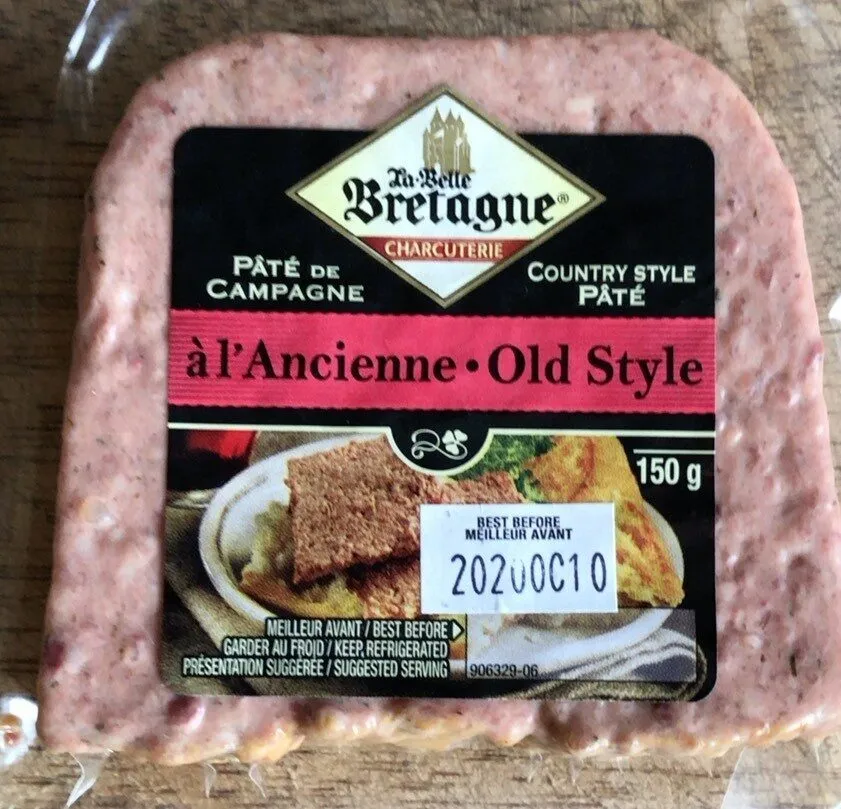 Pate de campagne á l’ancienne
