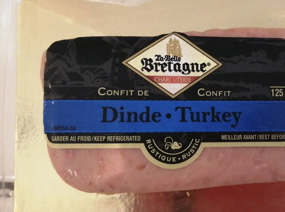 Confit de dinde