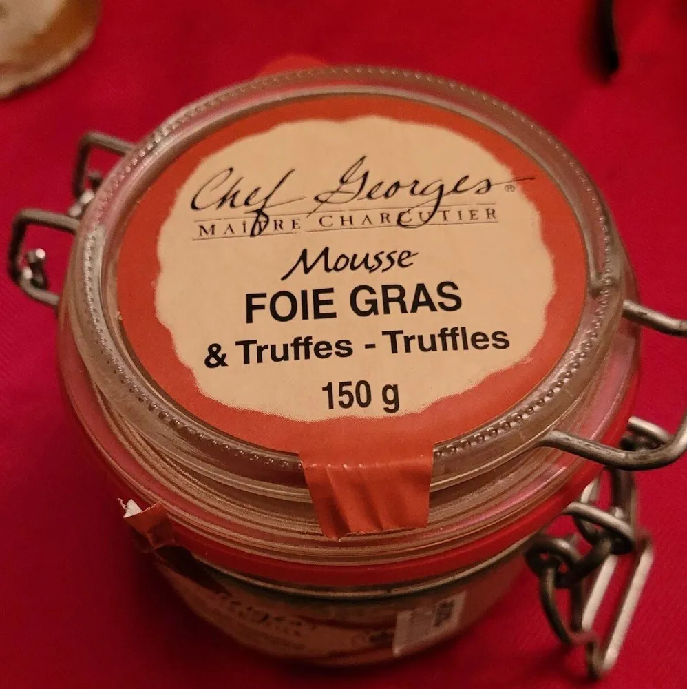Mousse de foie gras et truffles