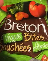 Breton Bites Veggie Snack Crackers