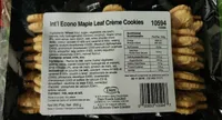 Int'l Econo Maple Leaf Creme cookies