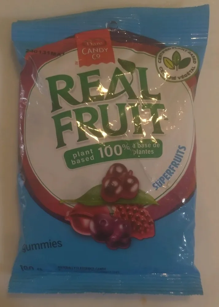 Real Fruit Gummies Superfruits
