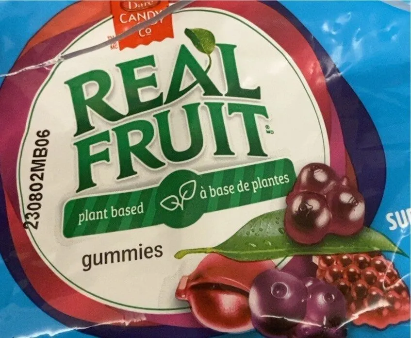 Real Fruit gummies