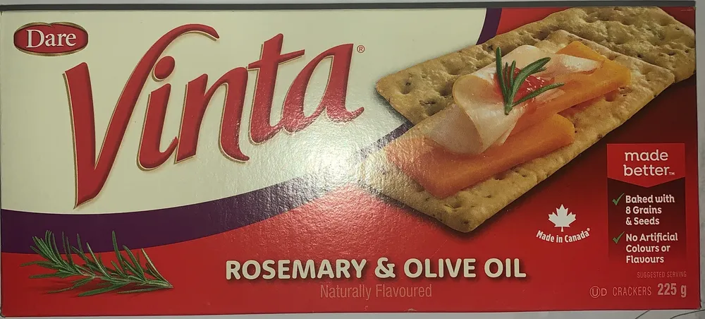 Rosemary & Olive Oil Crackers