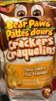 Craquelins trois fromages