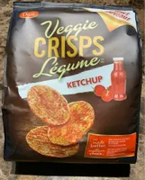 Veggie Crisps ketchup