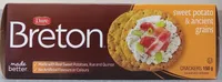 Sweet Potato & Ancient Grains Crackers