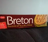 Breton basilic et huile d'olive