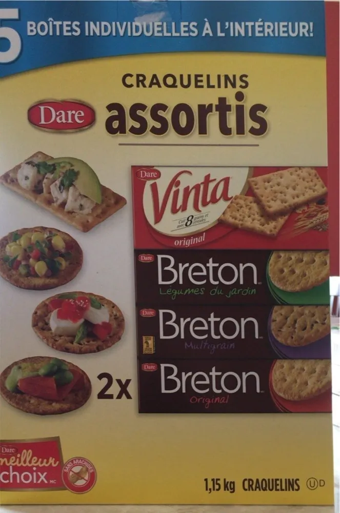 Craquelins assortis