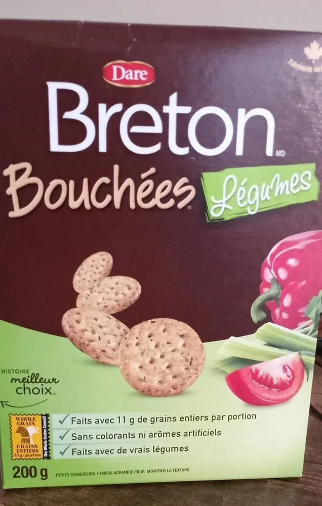 Breton Bouchées Légumes