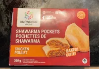 Chicken Shawarma Pockets