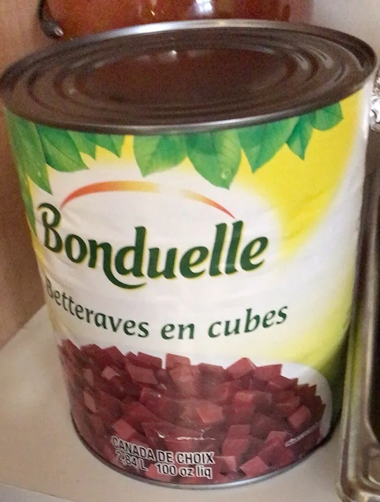 Betteraves en cube