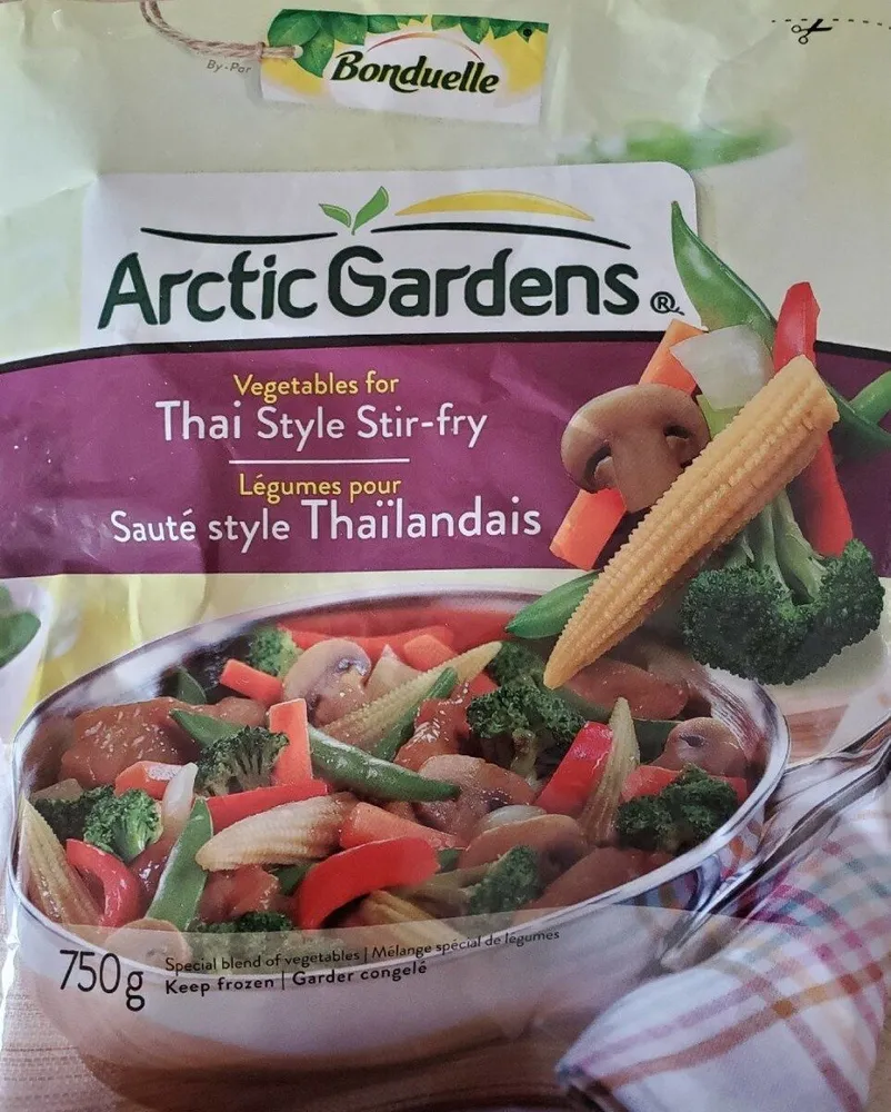 Légumes pour sauté style thaïlandais