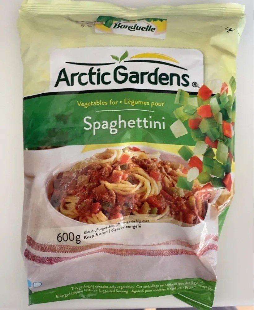 Légumes pour Spaghettini