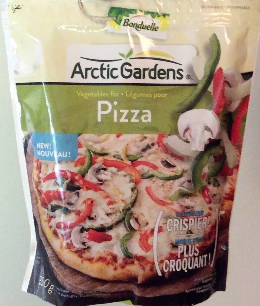 Legumes pizza