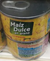 Maíz dulce en grano