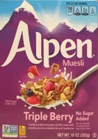 Triple Berry Muesli No Sugar Added