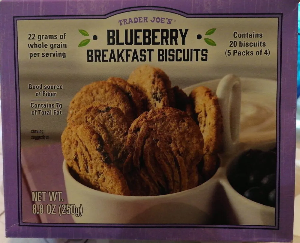 Blueberry breakfast biscuits