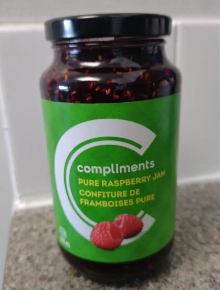 Pure raspberry jam