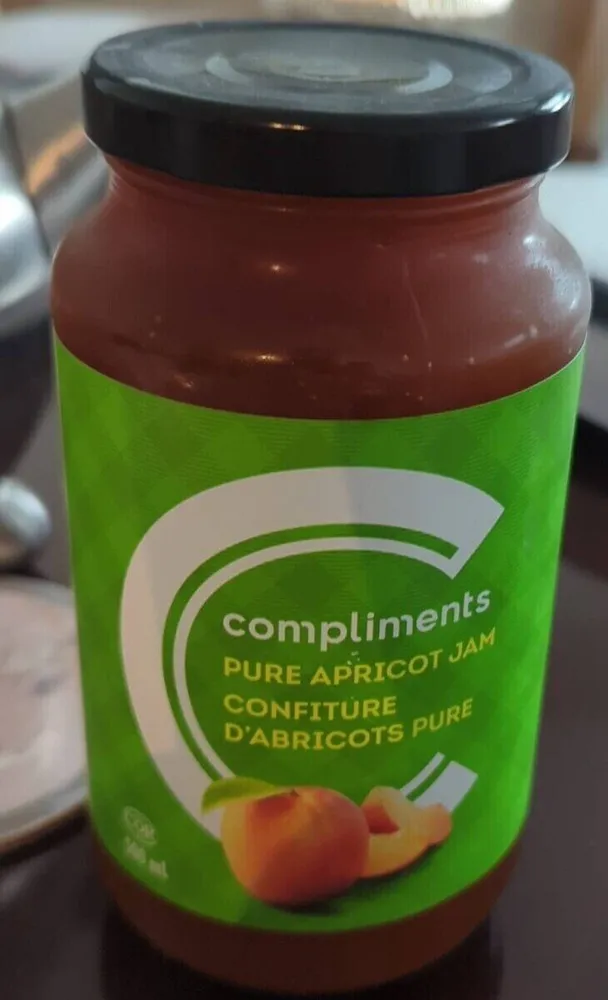 Pure apricot jam
