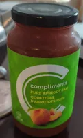 Pure apricot jam