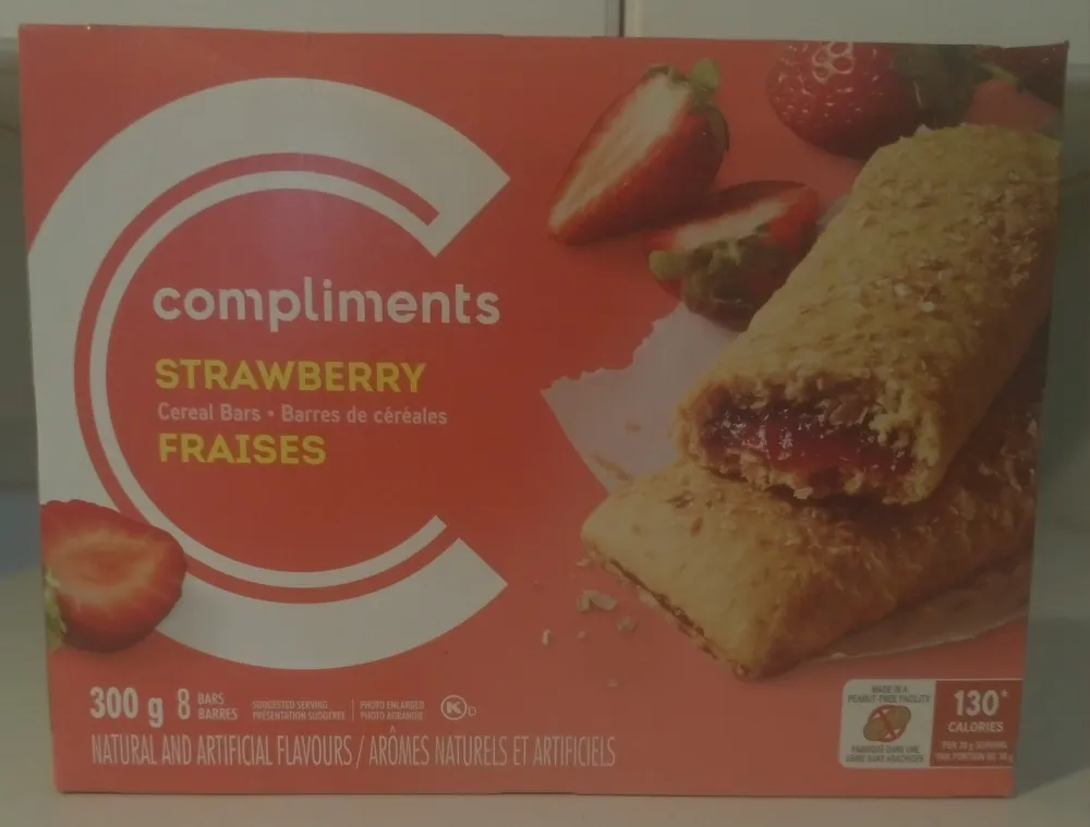 Strawberry Cereal Bars