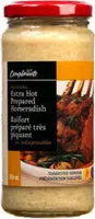 Extra hot prepared horseradish