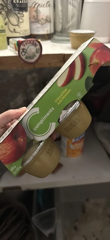 Collation aux pommes