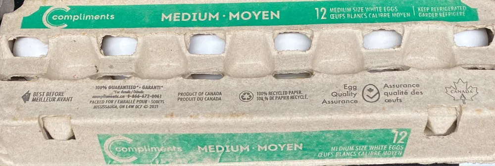 œufs moyen