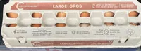 12 oeufs bruns