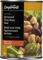 Marinated three bean salad